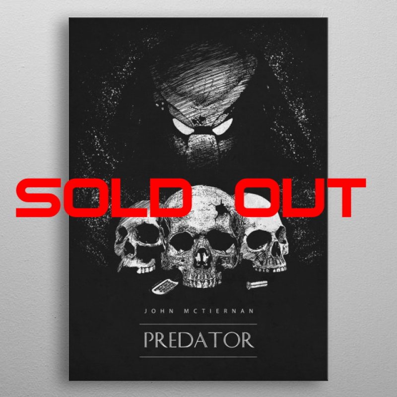 Displate Metall-Poster "Predator" *AUSVERKAUFT*